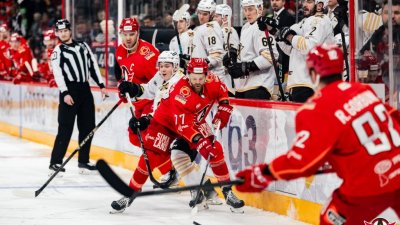 «Автомобилист» дома обыграл «Адмирал» под аккомпанемент оркестра МЧС