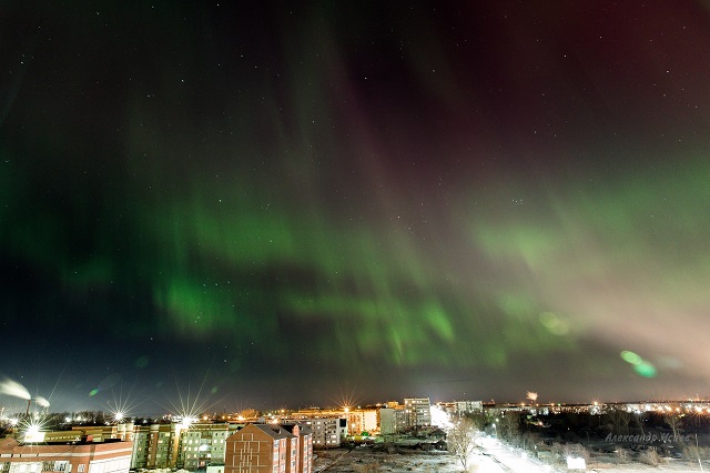 New Day: Laurora boreale meraviglia gli abitanti degli Urali (FOTO)