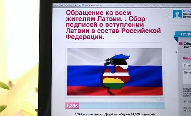 New Day: Un lettone per scherzo ha promosso un referendum online sullunificazione alla Russia