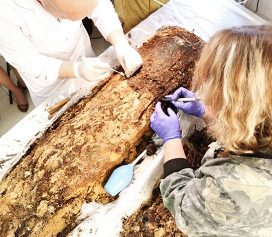 New Day: Scienziati russi hanno scoperto una mummia in un bozzolo trovato nella penisola di Yamal (FOTO)