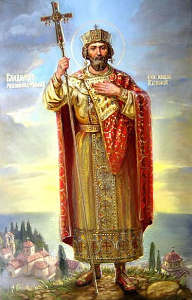New Day: LUcraina celebrer&224; il 1000esimo anniversario della morte del Santo principe Vladimir, il Battista della Russia