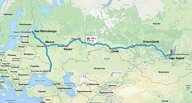 New Day: Il neolaureato ha attraversato in autostop met&224; della Russia