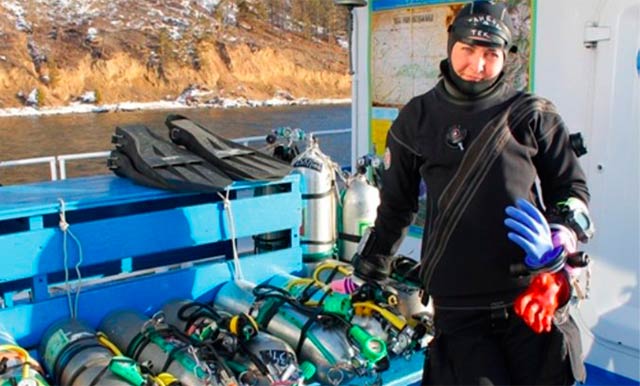 New Day: Apnea da record di una donna siberiana nelle acque gelide del lago Bajkal