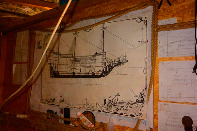 New Day: In Crimea &232; in fase di costruzione una nave lunga 70 metri su progetto del XVII secolo (FOTO)