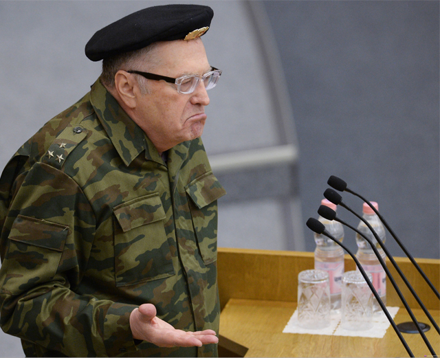 New Day: Lo scandaloso politico russo Vladimir Zhirinovsky compie 70 anni!