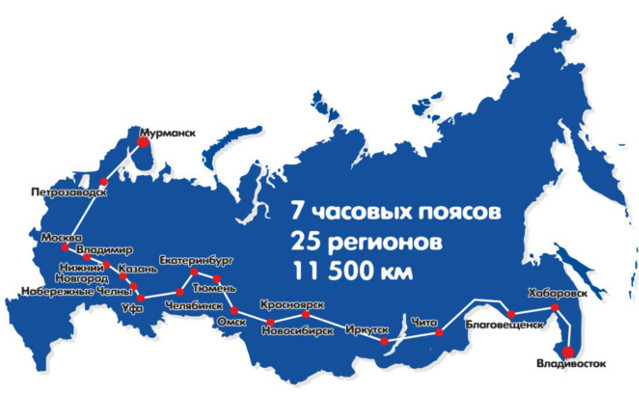 New Day: Un biker di Murmansk attraversa la Russia in 37 giorni (FOTO)