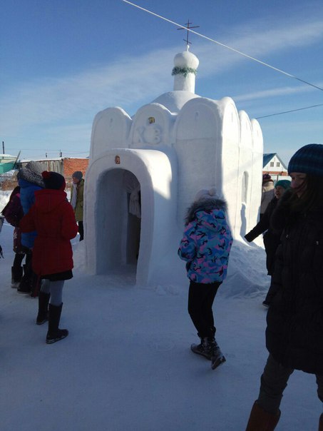 New Day: In Siberia &232; comparsa una chiesa di neve (FOTO)
