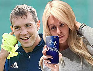Il calciatore dello «Spartak» Dzjuba sorpreso con l'amante / Lo sportivo tradisce la moglie con una giornalista sposata