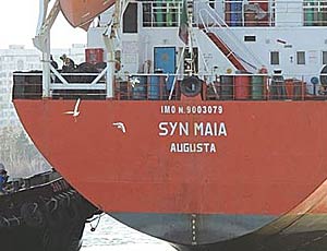 Nave cisterna per GPL italiana è entrata in un porto della Crimea / Sfidando le sanzioni
