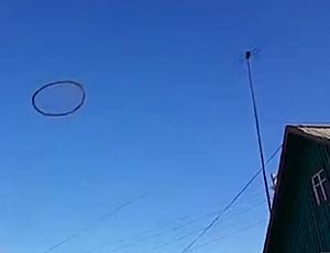 Nel cielo del Kazachstan avvistato un misterioso anello nero