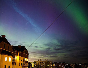 Abitanti nel Sud della Russia hanno visto l'aurora boreale (FOTO)
