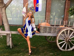 Una ragazza russa è tra le prime dieci finaliste del concorso mondiale di bellezza (FOTO)
