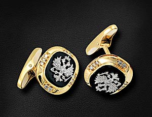 Gemelli in oro con lo stemma della Russia stanno battendo record di vendita (FOTO) / La passione per i gioielli ed il patriottismo portano alla crescita dei ricavi dei gioiellieri