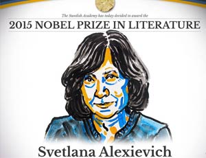 Russia, Ucraina e Bielorussia non riescono a spartier Aleksievič (FOTO, VIDEO) / La vincitrice del Premio Nobel per la Letteratura devolverà i soldi per la libertà