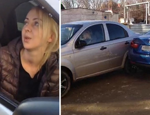 Kubaň: donna al volante ubriaca ha speronato 17 auto (VIDEO)