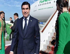 Turkmenistan: regalo presidenziale per l'8 marzo / 11 dollari USA per ogni donna