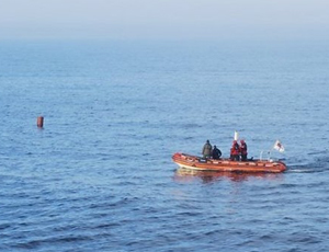 Lituani hanno avvistato il corpo di un siluro alla deriva nel Mar Baltico