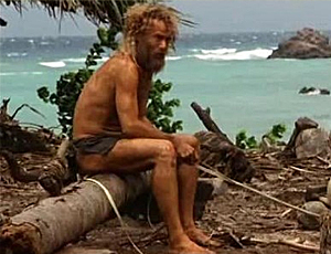 Robinson Crusoe australiano salvato per caso da una troupe televisiva