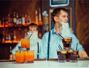 Nel centro di Perm' è stato inaugurato il bar per soli barbuti