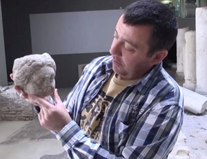 In Bulgaria trovata una testa di pietra di Apollo (FOTO)