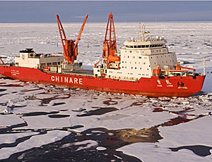 La Cina è scesa in campo nella corsa all'Artico per il passaggio a nord-est / Nei canteri navali della Repubblica popolare cinese è iniziata la costruzione della prima rompighiaccio