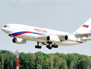 L'aereo di Putin è stato sostituito a causa di ammaccature di origine ignota